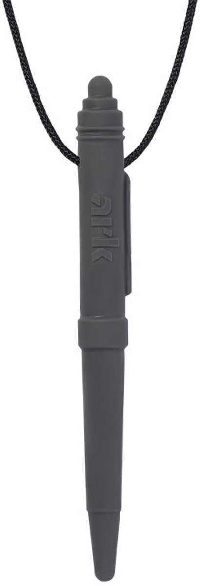 ARK Therapeutic kauwketting pen sensorisch speelgoed donkergrijs XXT stevig.