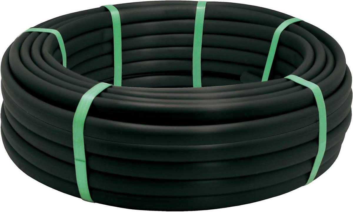 Hoofdbuis - Druppelslang - Tuin Bewatering - Verhoogde Weerstand - 50 Meter - Wit