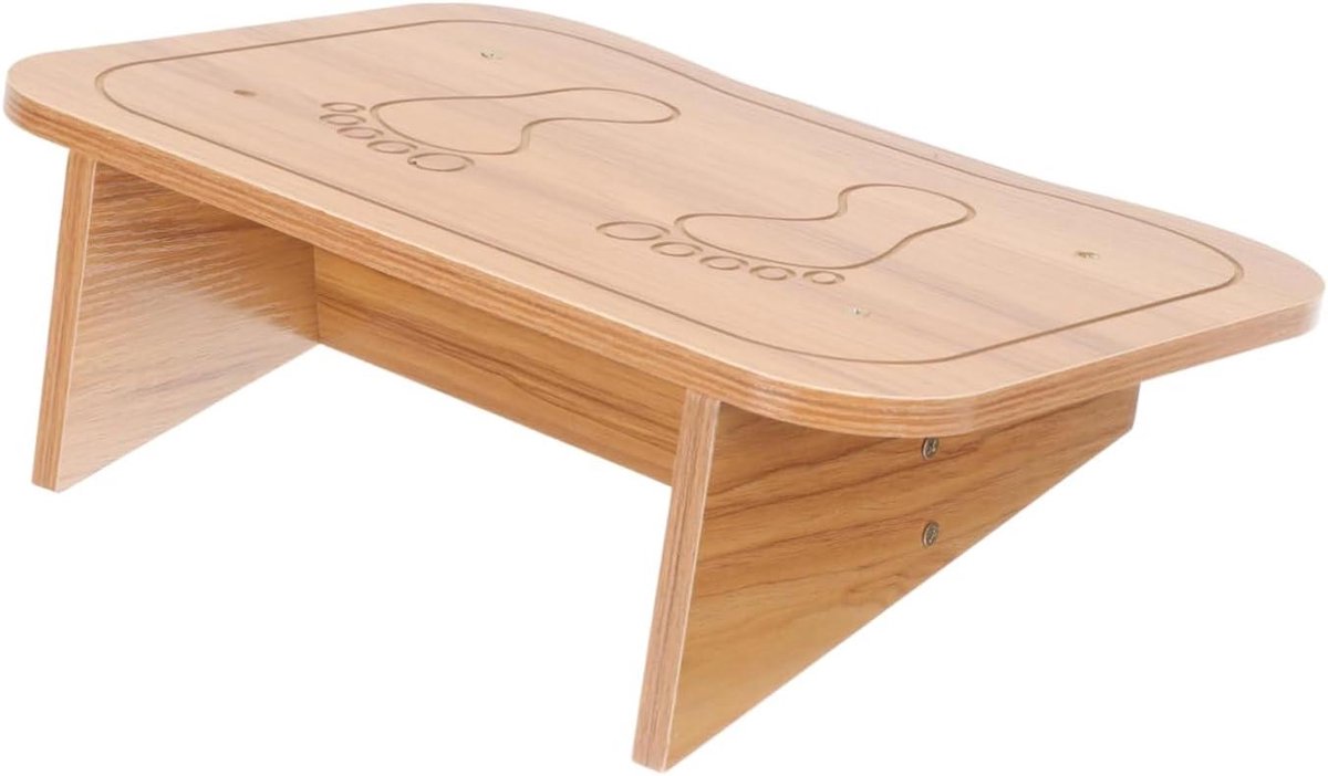 Voetenbank - Ondersteuning - Ontspannen Benen - Sterk Draagvermogen - 39x39x39 cm - Kaki