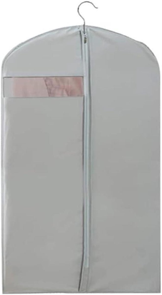 Kledinghoezen Set - Garderobe Organizers - Kleding Beschermen - Stof en Waterafstotend - 100x60cm - Grijs