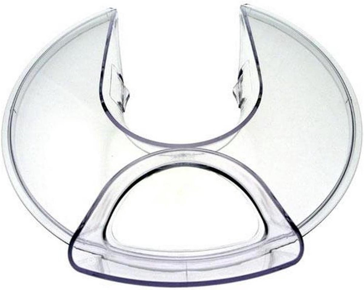 Keukenmachine Onderdeel - Spatbeschermer Mixer - Voorkomt Morsen - Perfecte Pasvorm - 235 mm Diameter - Zilver