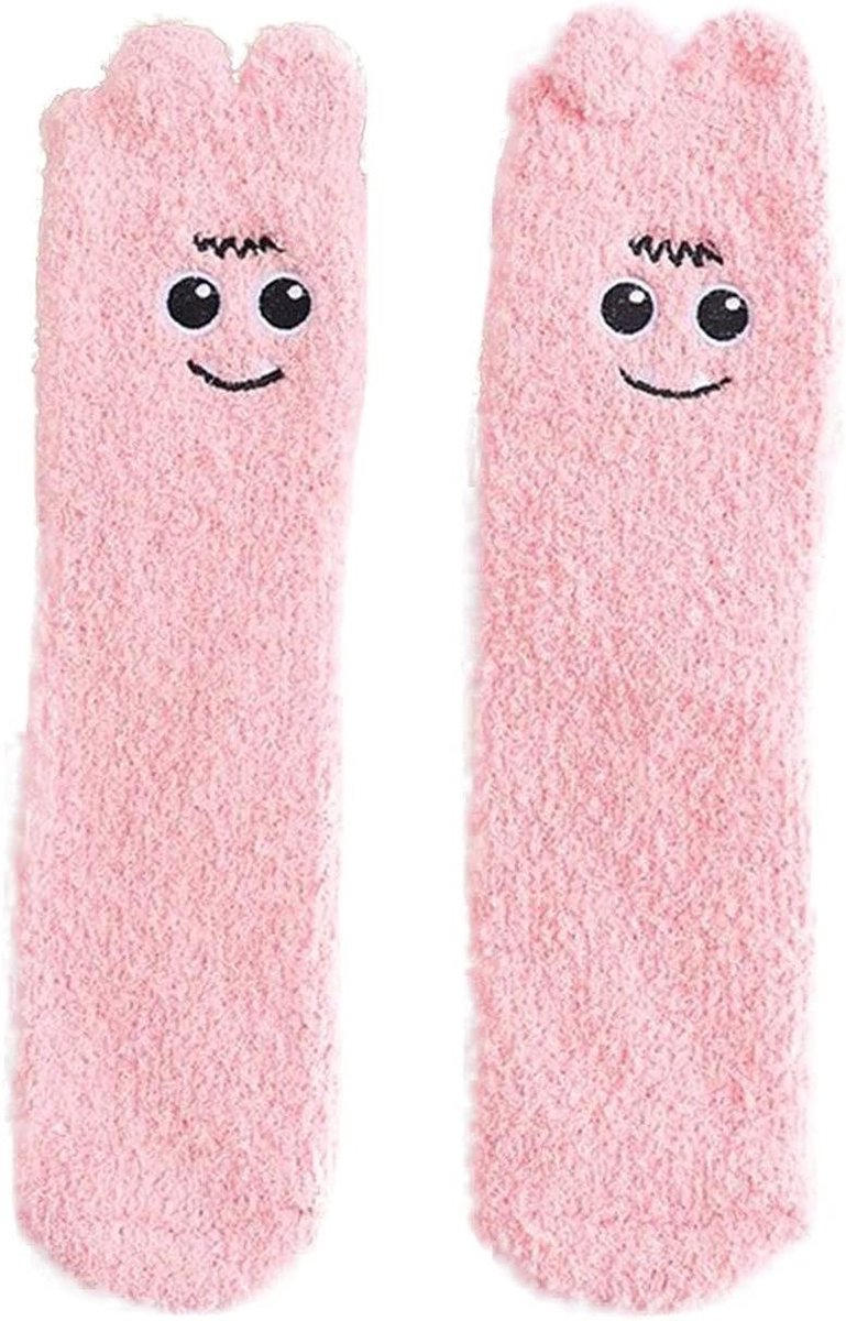 Fleece Sokken - Huissokken Wintersokken - Warmte Thuis - Zacht Coral Fleece - 1 Paar - Meerdere Kleuren