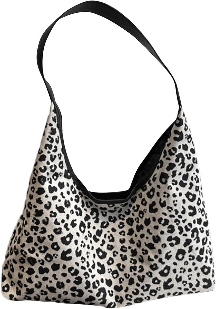 Dames Handtas - Schoudertas Ruim - Dagelijks Gebruik - Grote Capaciteit - 35 x 32 cm - Beige