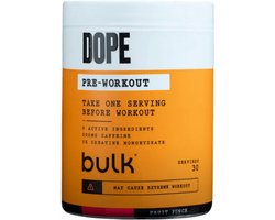 Bulk Dope Pre-Workout (30 serv) Fruit Punch - Pre-Workout - Pre-Workout Booster