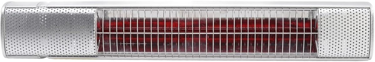 Elektrische Buitenverwarmer - Terrasverwarmer Infrarood - Buitenruimte Verwarmen - Snelle Infrarood Warmte - 1500W - Zwart