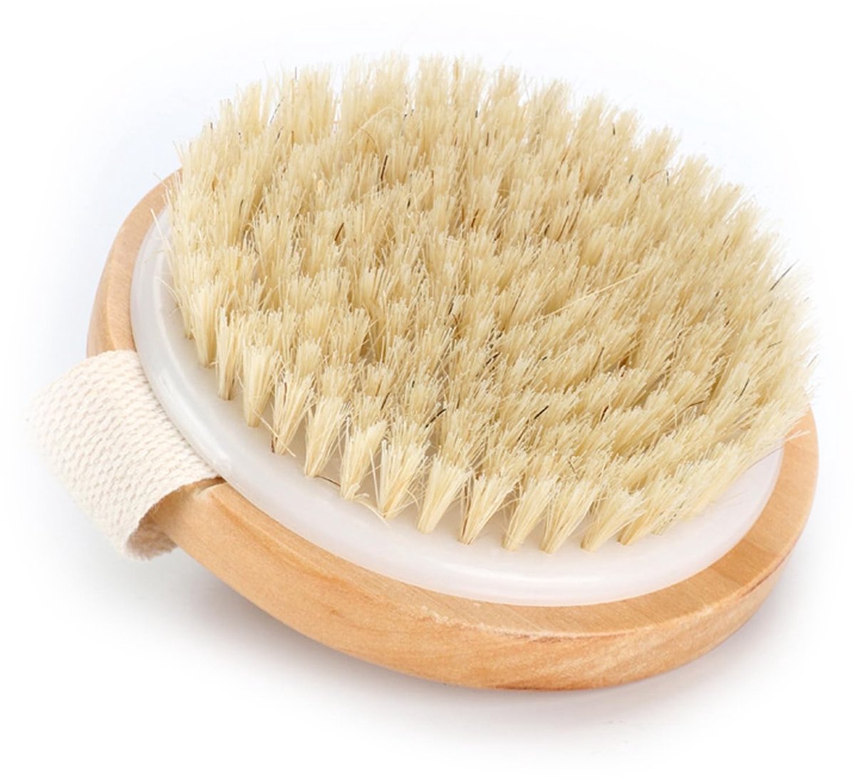 ONF3 - Ecologische Body Brush - Lymfedrainage - Voor een stralende huid - Natuurlijke materialen - Verzorging - Massage - Geschikt voor dagelijk...