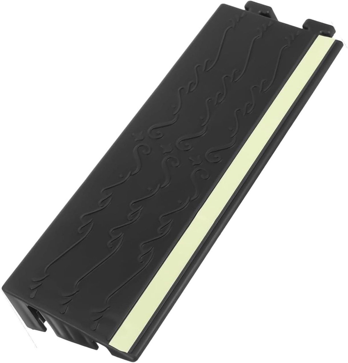Drempelhelling - Oprijplaat - Robotstofzuiger Hulp - Lichtgewicht Plastic - 30 x 4 x 10cm - Zwart