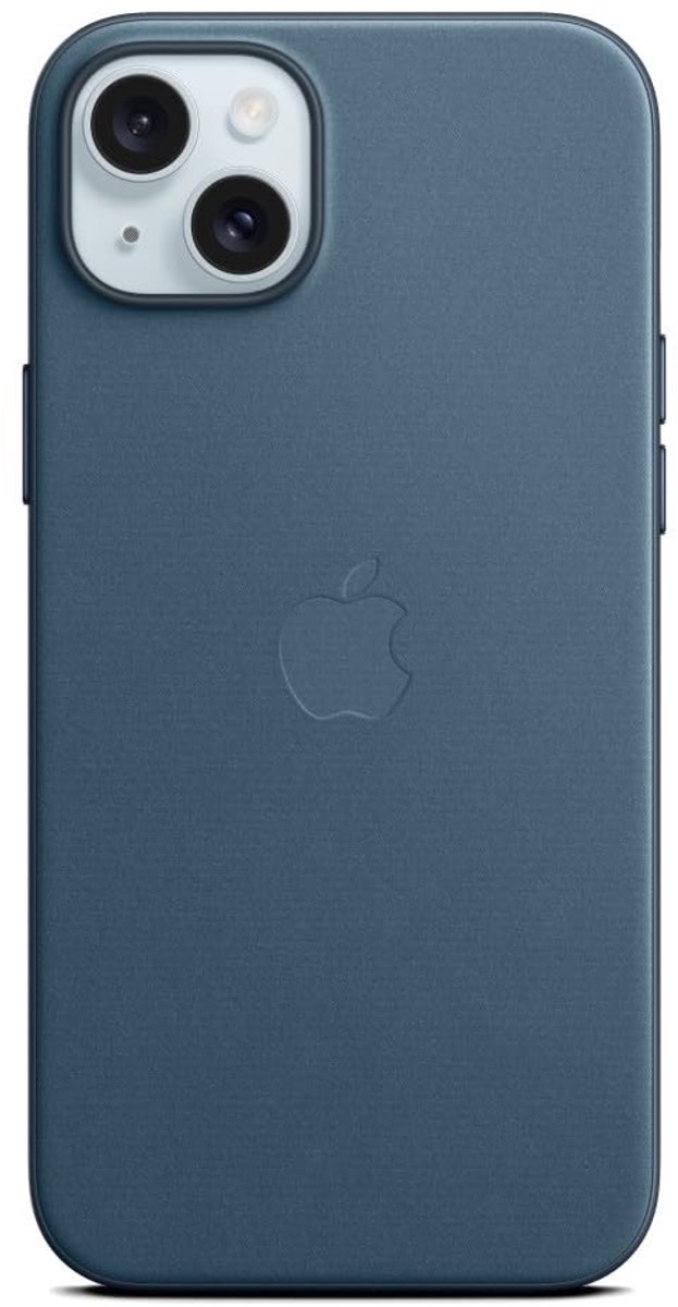 aladdien - iPhone 15 Plus FineWoven Case - Beschermcase met MagSafe - Pacific Blue - Duurzaam en stijlvol - Perfecte pasvorm - Voor elke gelegenheid