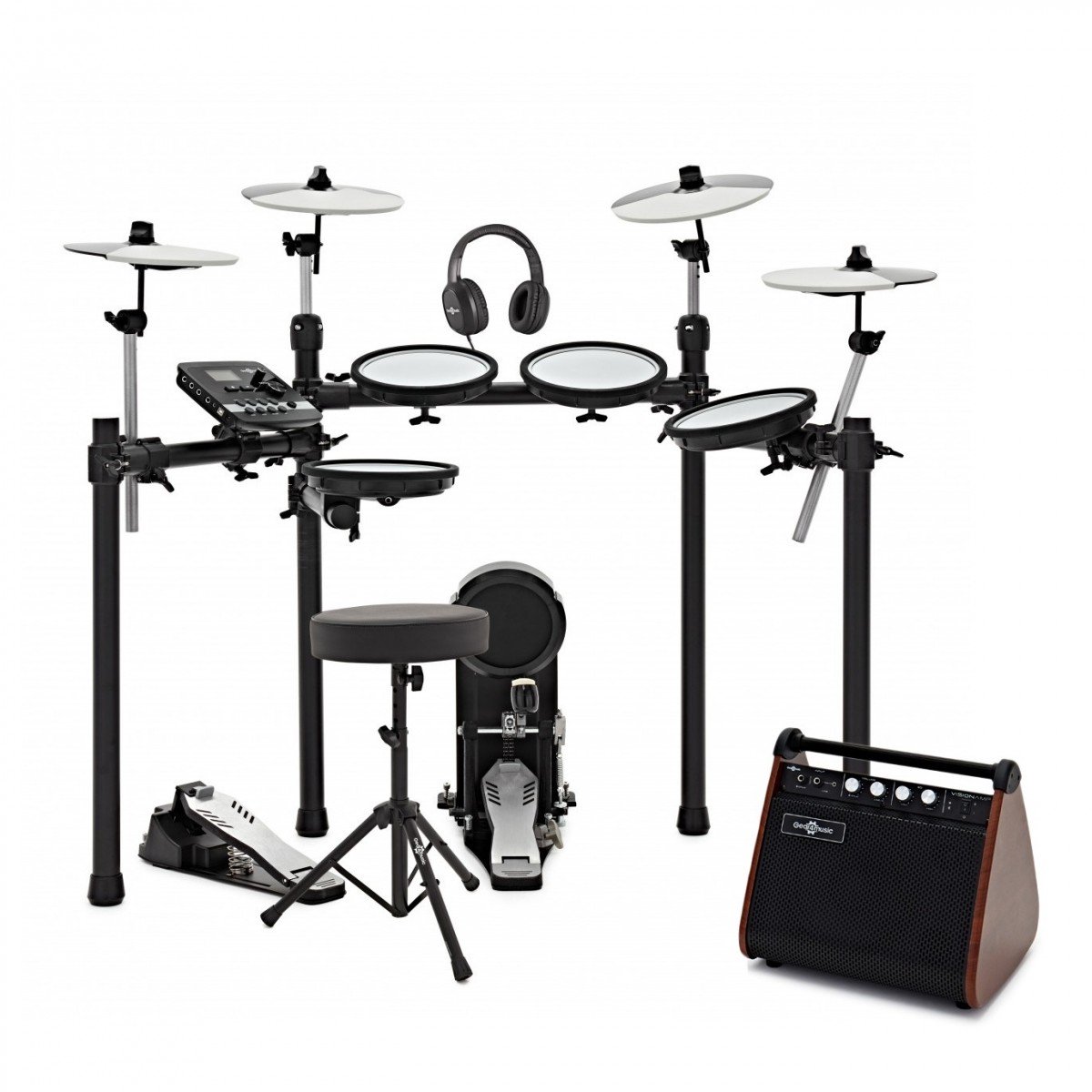 Digital Drums 520 Elektronisch Drumstel + Versterkerpakket
