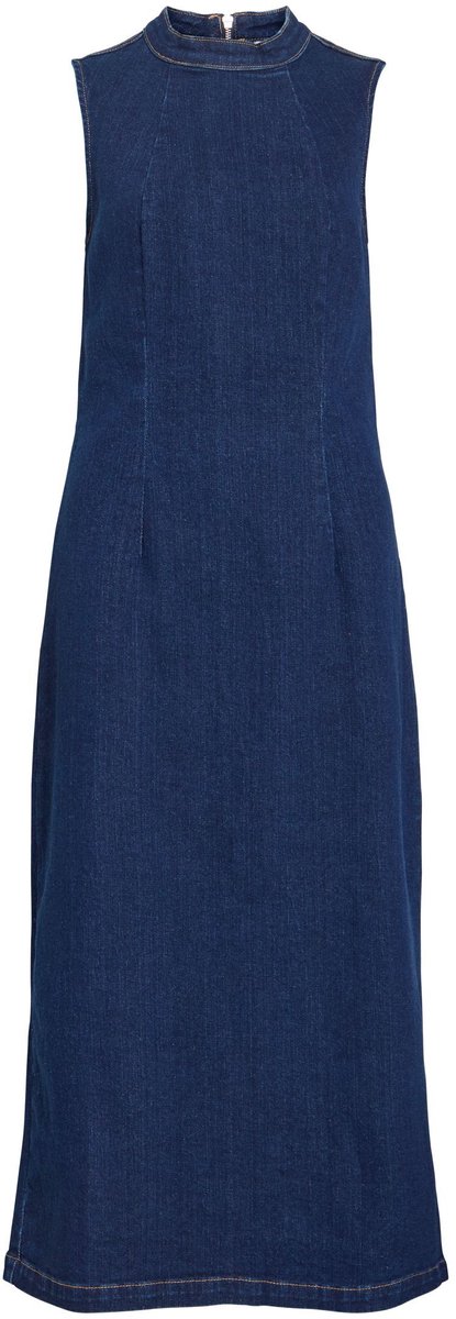 VILA Denim jurk VIWIONA Midi