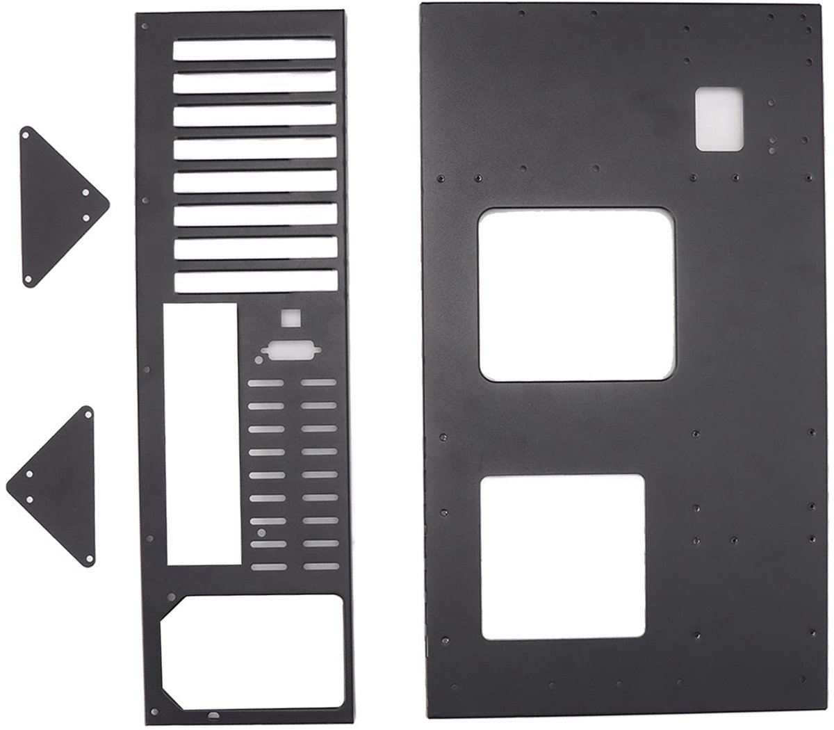 aladdien - Computerchassis - Mijnbouwmachine - Stevig en Ruimtelijk - Zwart - Ondersteuning - Voor Moederborden tot 305x245mm