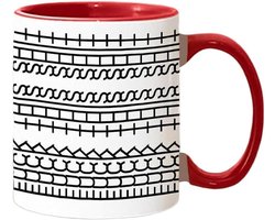 Grappige Koffiemok - Verborgen Boodschap Mok - Kantoor Cadeau - Hoge Kwaliteit Keramiek - 95 x 95 x 95 cm