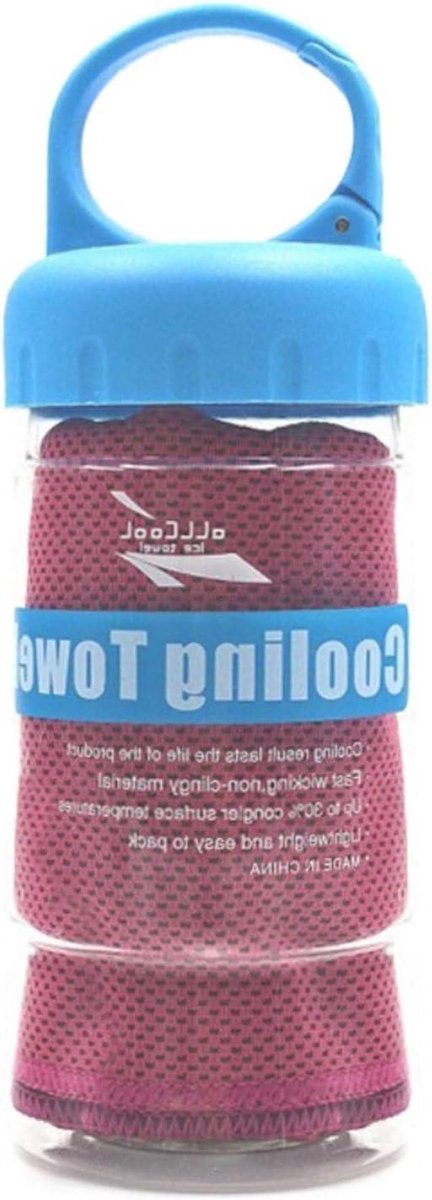 Sport Handdoek - Koude Handdoek - Actief Buiten - Direct Koelend Effect - 30x90cm - Multi color