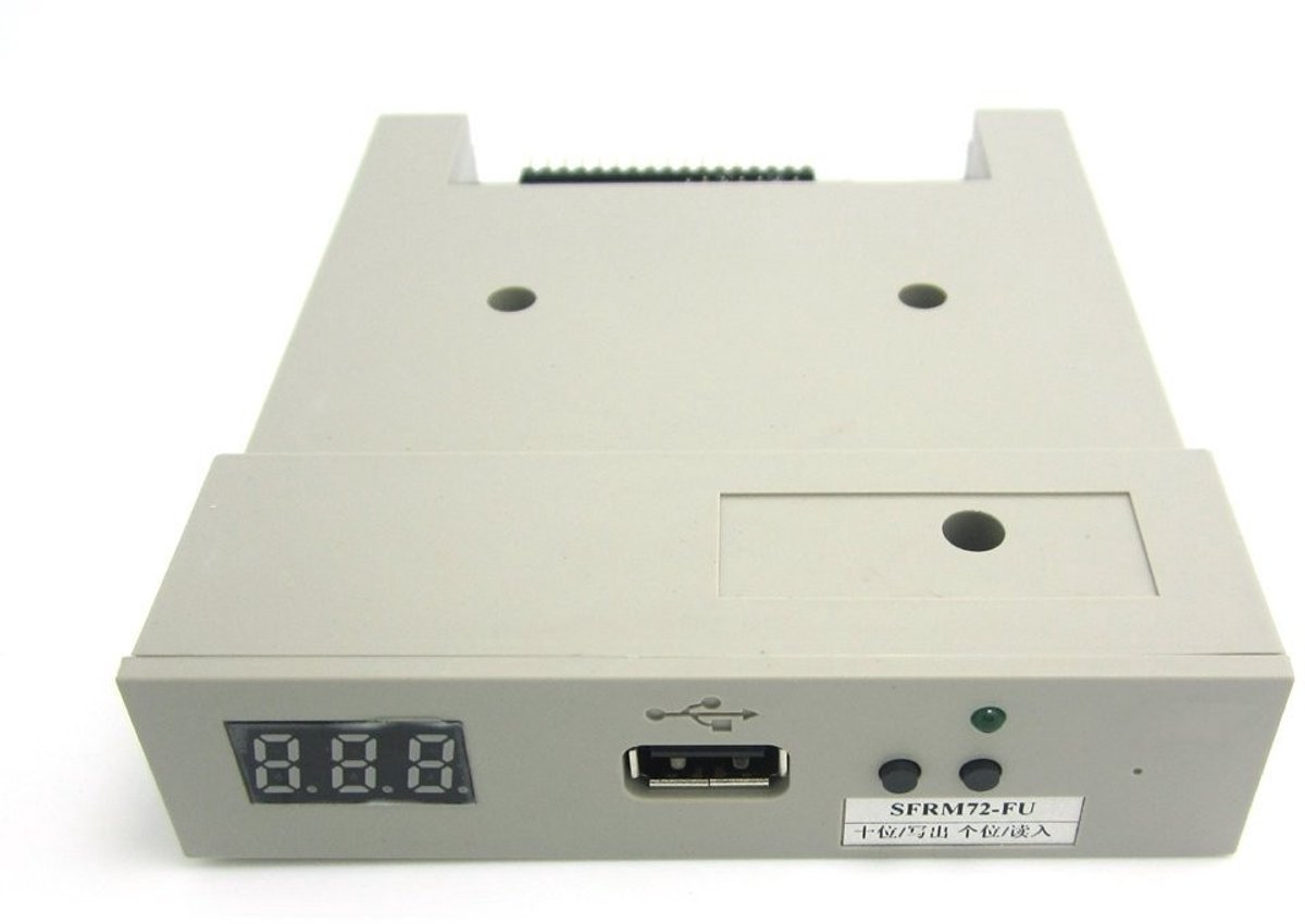 aladdien - Floppy Disk Emulator - USB Flash Drive Compatibel - Eenvoudige installatie en gebruik - Geschikt voor retro systemen - Digitale opslagopl...