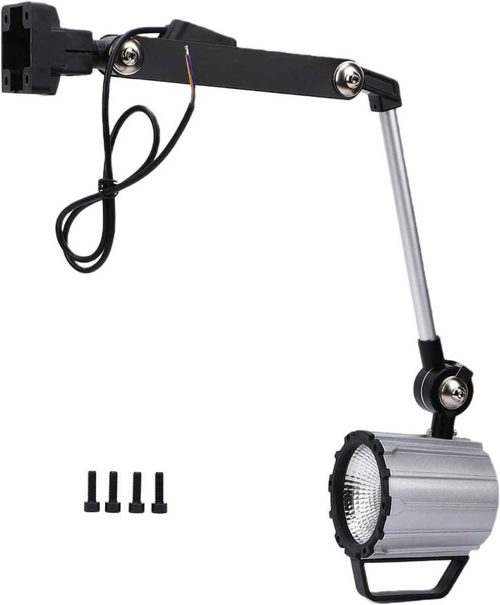 LED werklamp - Machineverlichting - Werkplaats verlichting - Flexibele zwanenhals - 49.99 x 14.99 cm - Aluminium