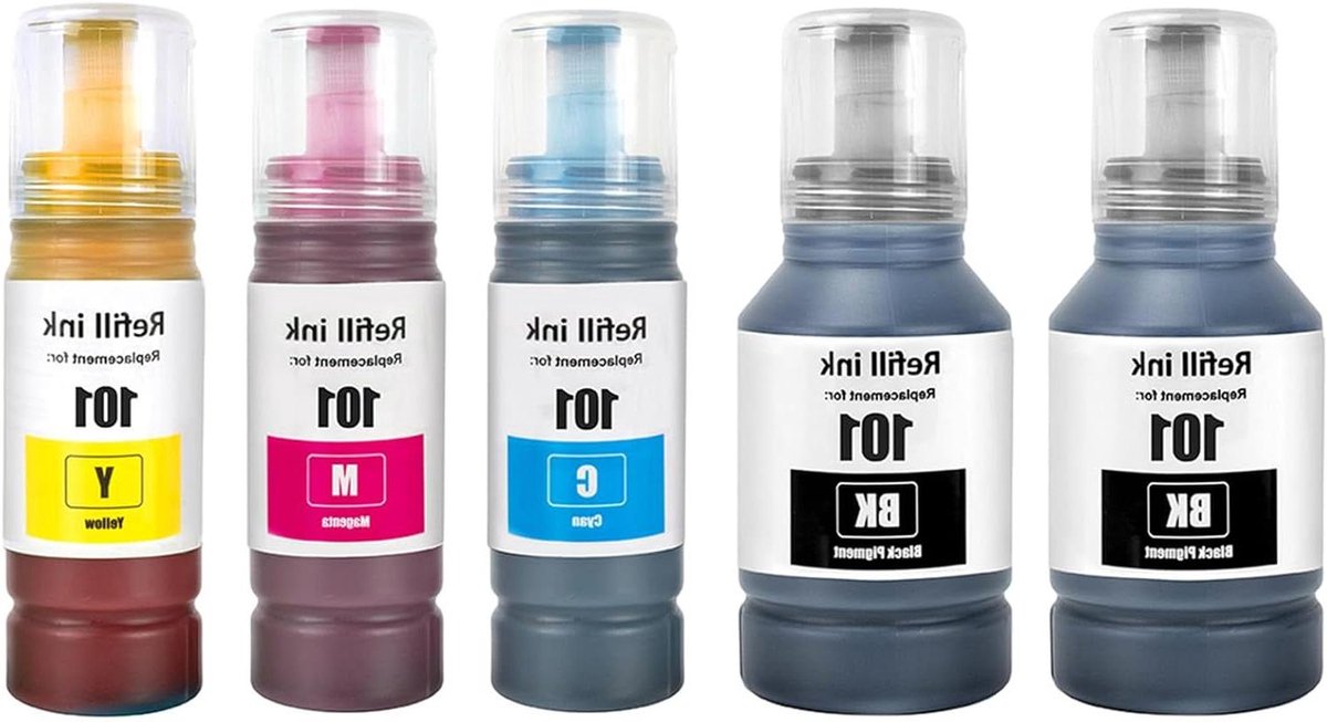 Inkt Cartridges - Printer Inkt - Thuisprinten Documenten - Hoge Kleurkracht - 5 Stuks - Multicolor