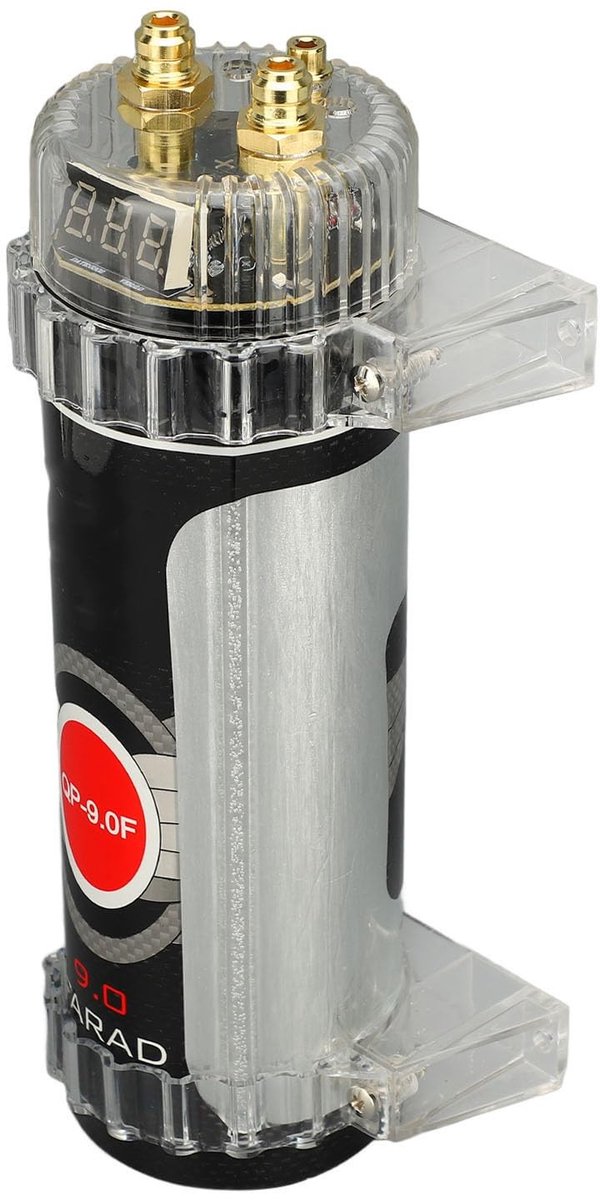 ONF3 - Digitale Vermogenscondensator - Autoradio Accessoire - Hoogwaardige Kwaliteit - 28 x 14 x 9 cm - Oplaadfunctie - Voor Auto's - 1,38 kg
