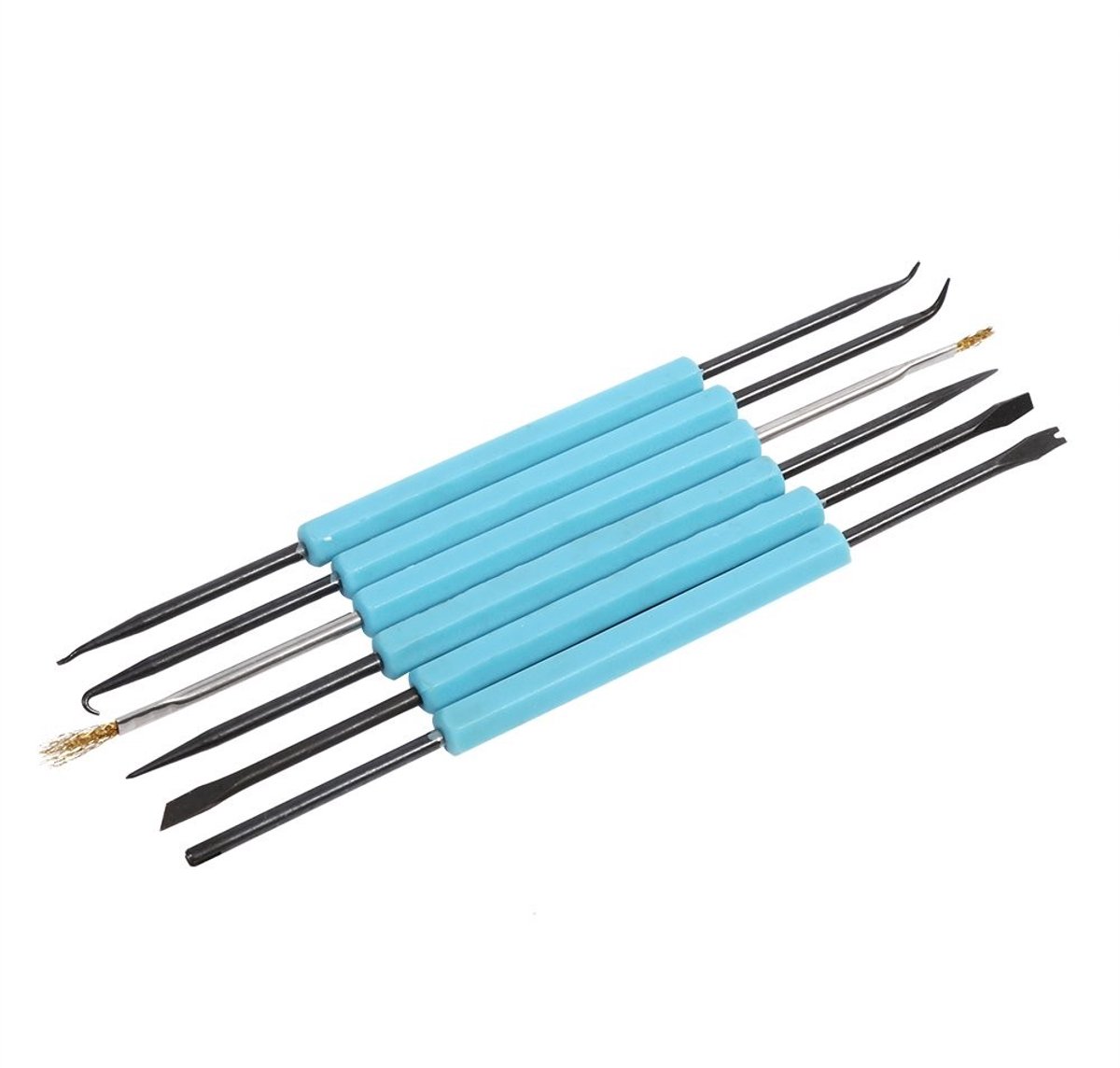 aladdien - Soldeer Assist Tool - Professioneel Soldeergereedschap - 6-delige Set - Precisiewerk - Demontage en Assemblage - Voor Klussen en Reparati..