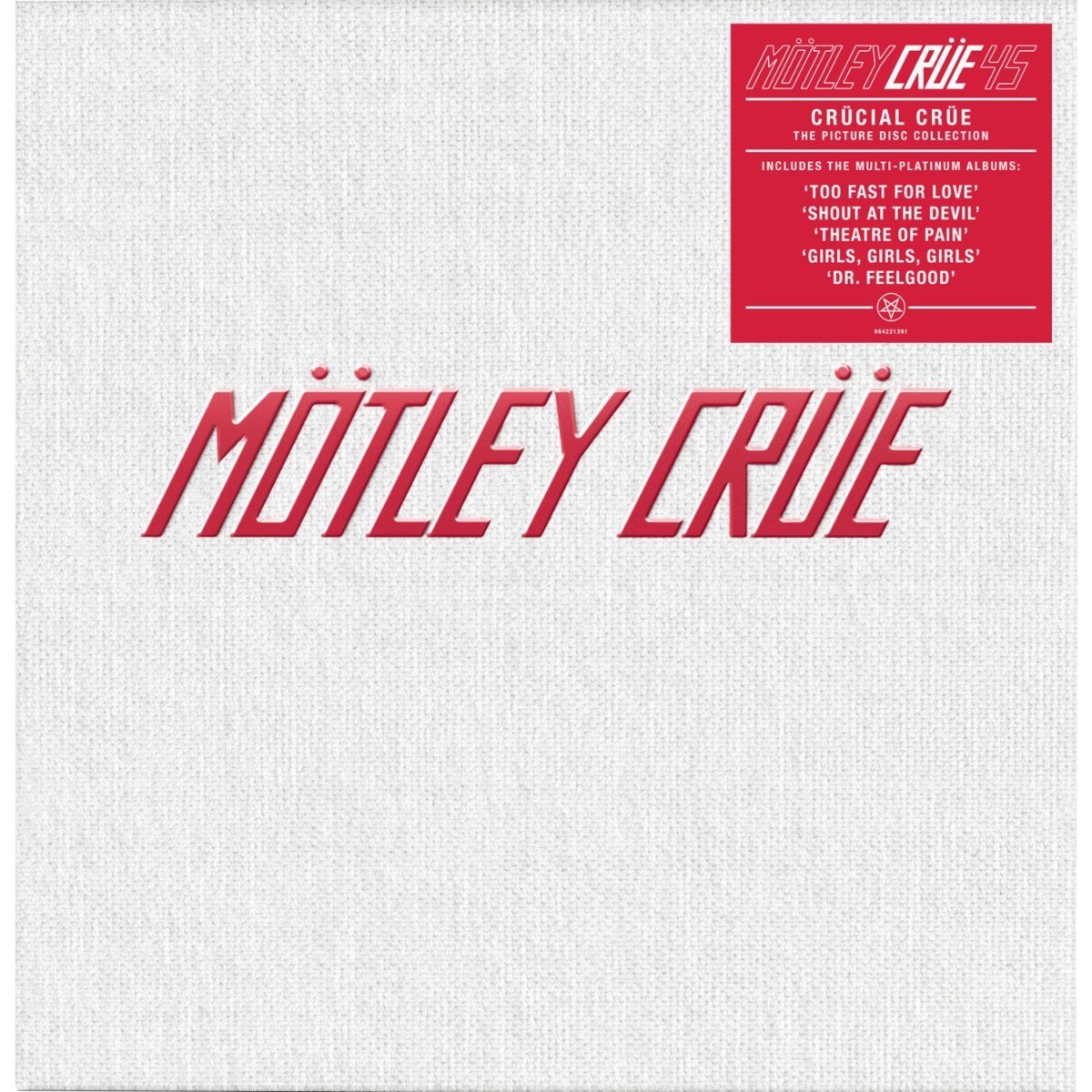 Mötley Crüe - Crucial Crüe (5 LP) (24th Anniversary Edition) (Picture Disc)