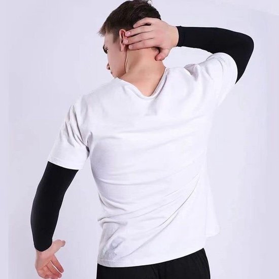 Armhoezen - Beschermende mouwen - Buiten sporten - Ademend en sneldrogend - One size - Multicolor — afbeelding 2