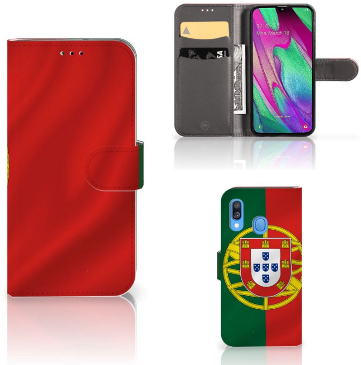Samsung Galaxy A40 Bookstyle Case Portugal
