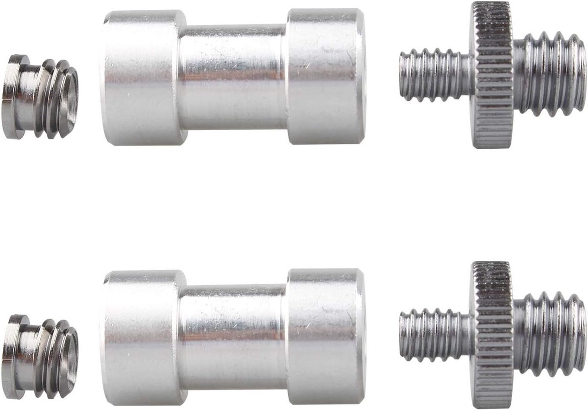 Set van 6 Converter Schroeven Adapters voor Camera, Statief, Monopod en Verlichting Equipment