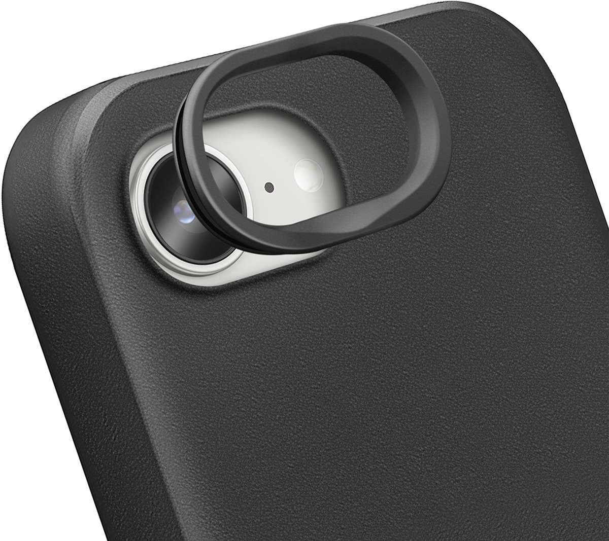 Rhinoshield, Lensrandbescherming Camera Geschikt voor Apple iPhone 16e Anti-kras, Zwart