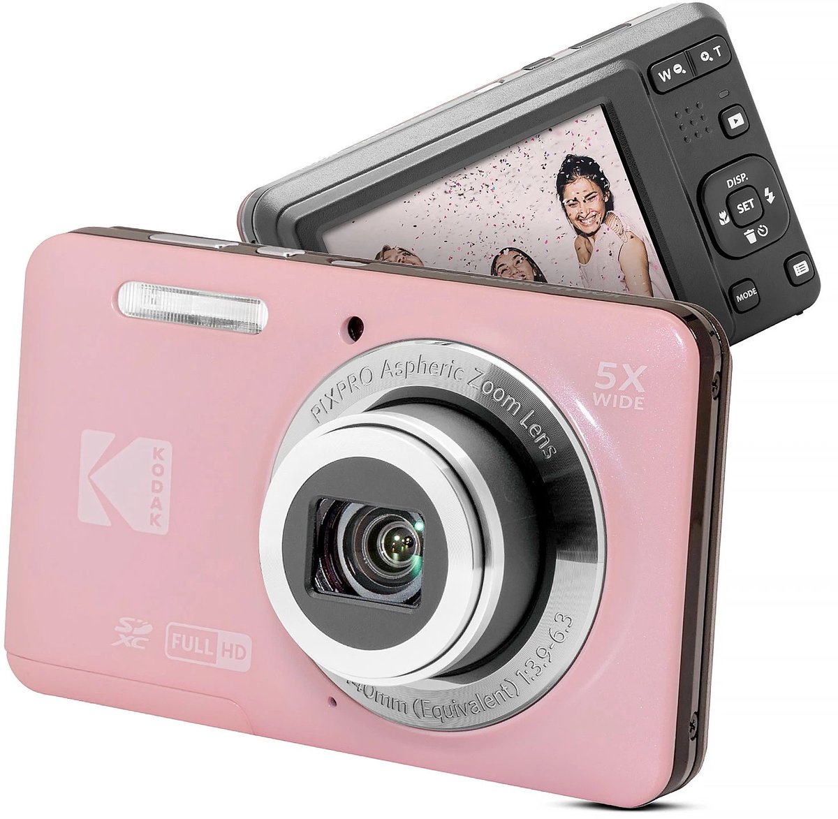 Kodak Pixpro FZ55 - Compactcamera - Roze thumbnail 6