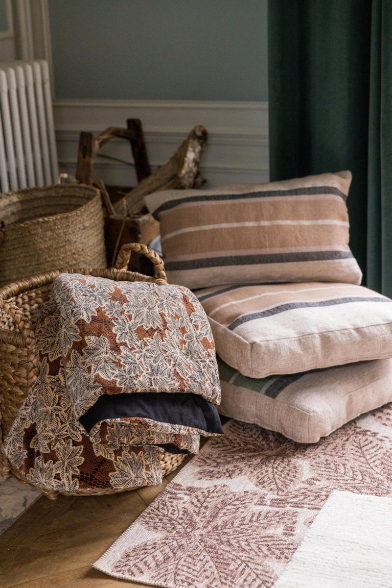 Vivaraise Kussen Vivaraise Gatsby Sienne beige