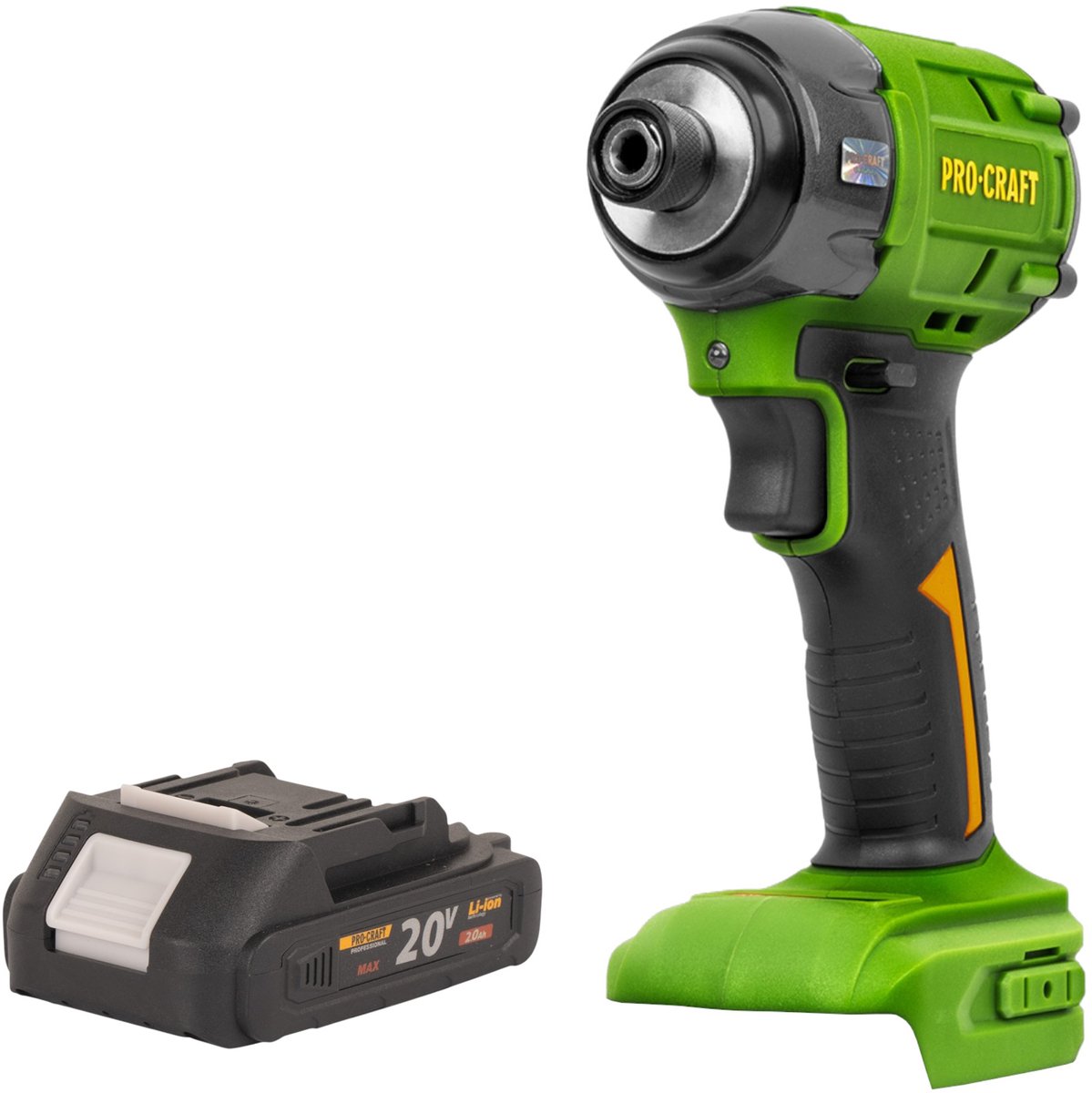 Procraft PS22bb accu slagmoersleutel 20 V 230 Nm 1/2" borstelloos + 1x accu 2,0 Ah - zonder lader