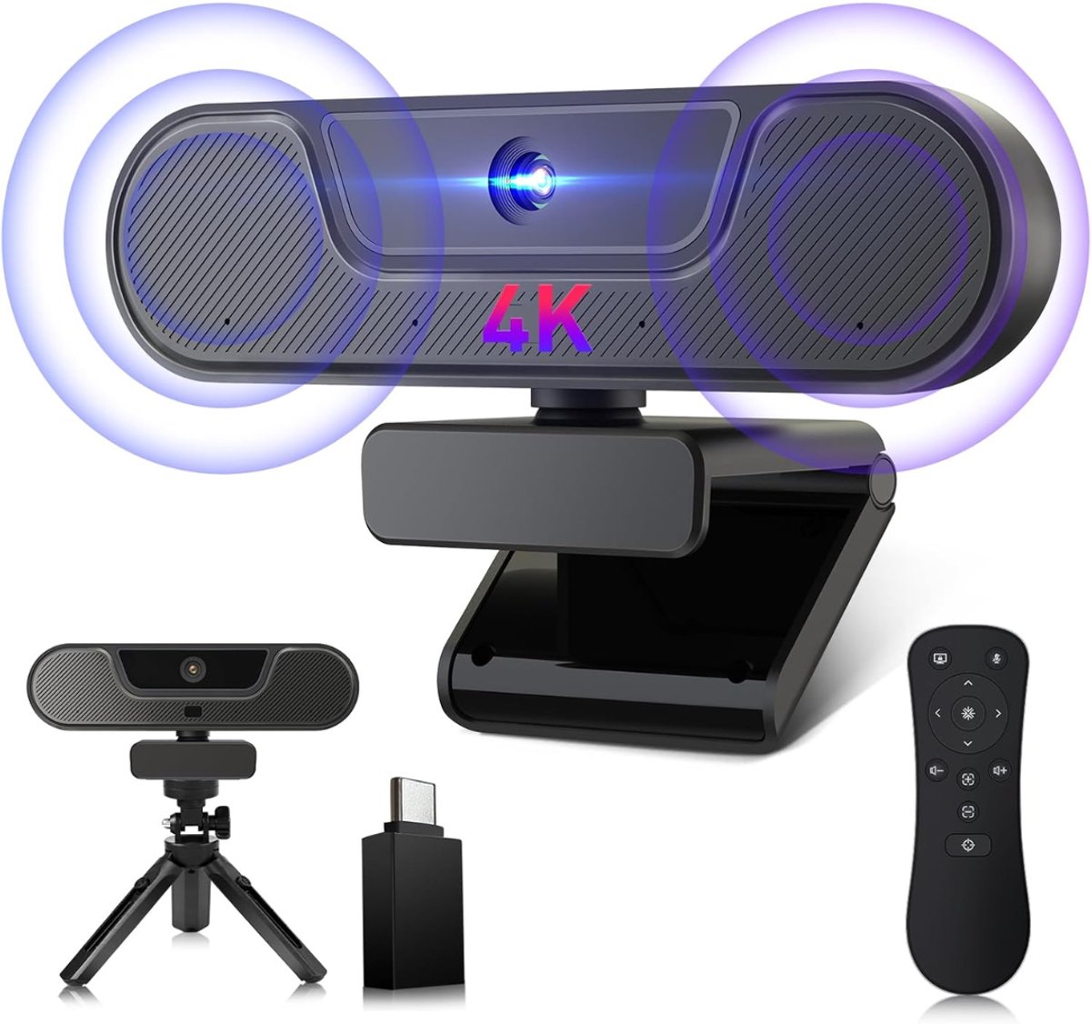 CLGP® Webcam Voor PC – Streaming Camera – Camera Met Microfoon