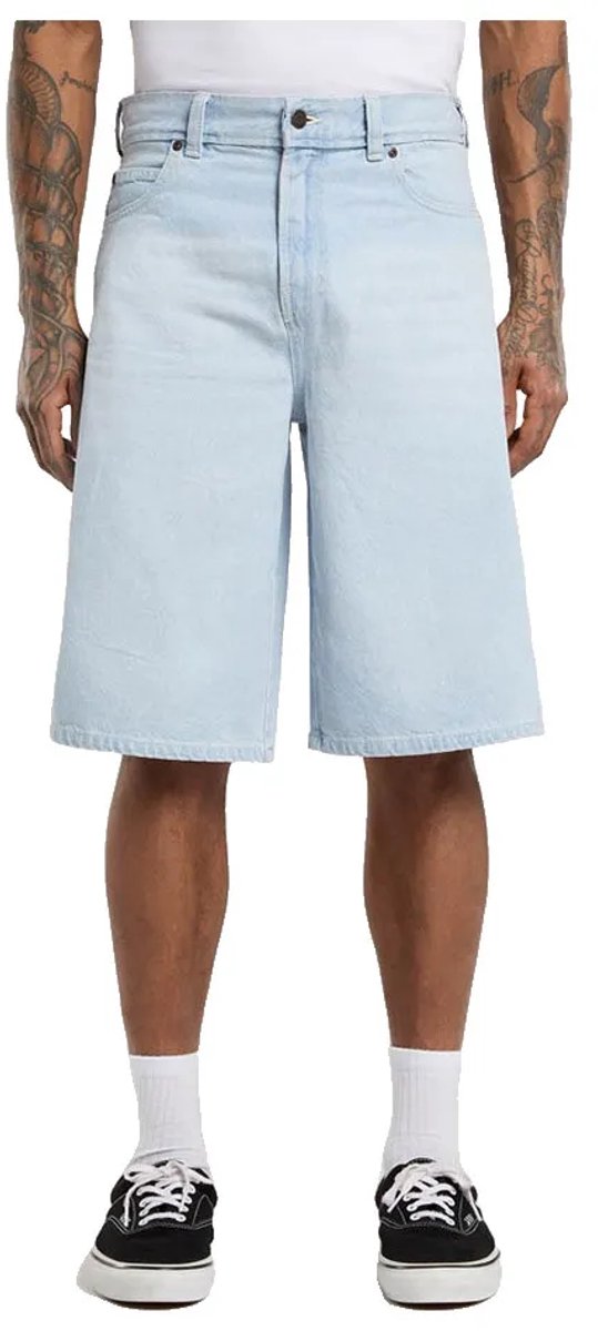 Dickies 958 13´´ Loose Korte Jeans 32 Man Blauw