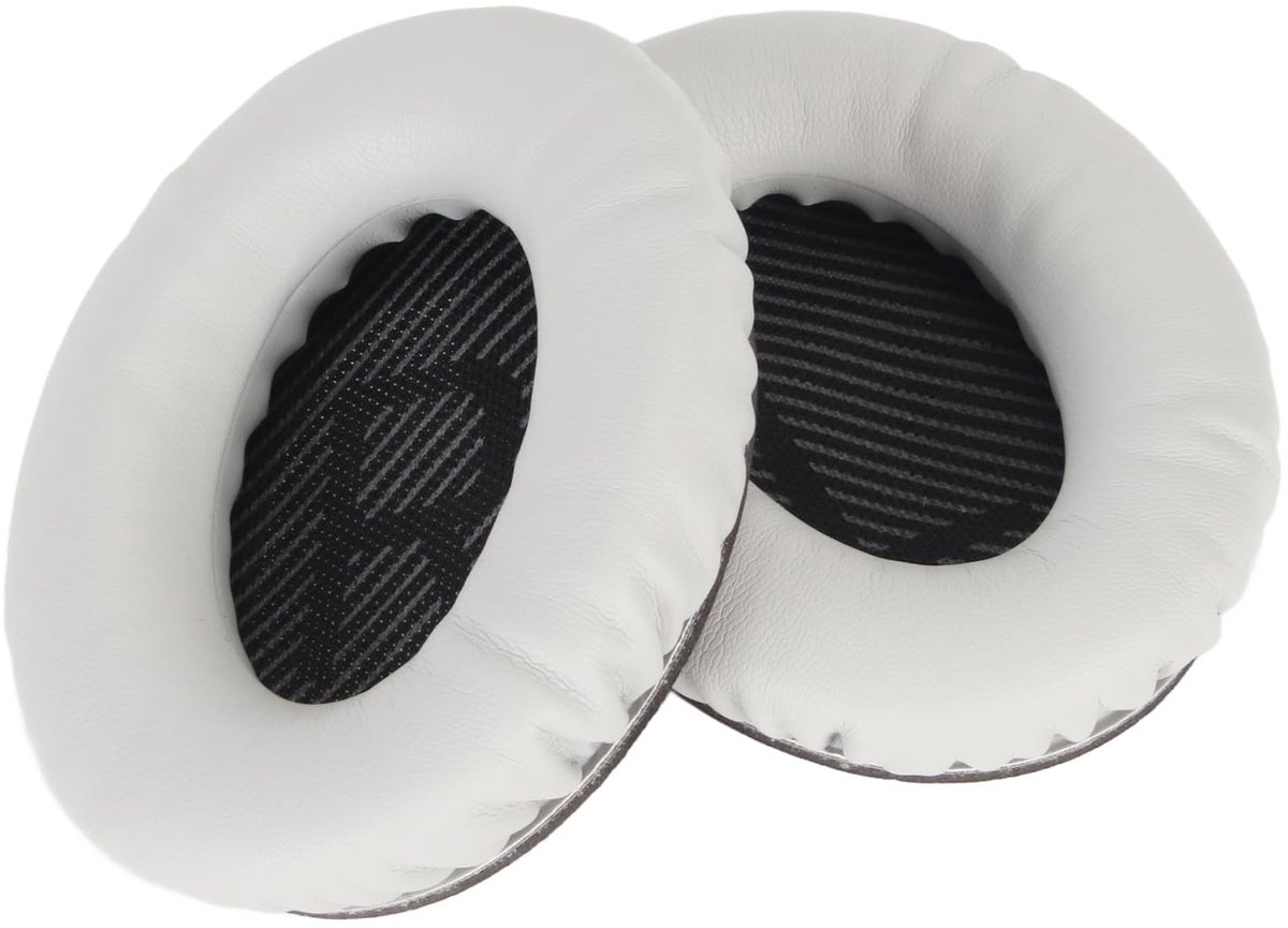 Allecto - Vervanging Oorkussens - Comfortabel Traagschuim - Ideaal voor Lange Luistersessies - Zacht Eiwitleer - Geschikt voor QC35 QC25 QC15 QC2 A...