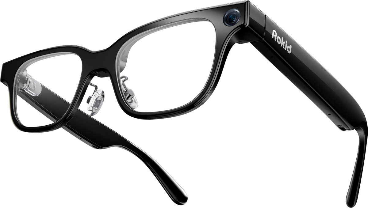 Rokid Glasses | AR Slimme Bril | 12MP LLHDR | AI Vertaling | Display | 49g | 6u Batterij