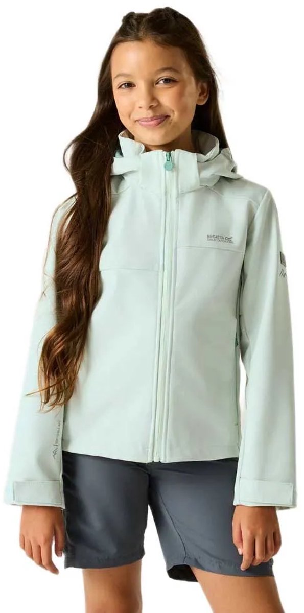 Regatta Kinder Acidity Waterdichte Softshelljas Met Capuchon