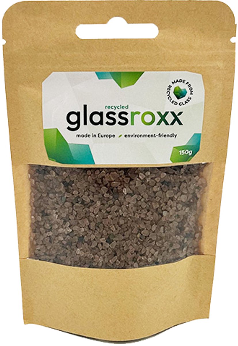 GlassRoxx Small Bleekbruin zakje 150gr