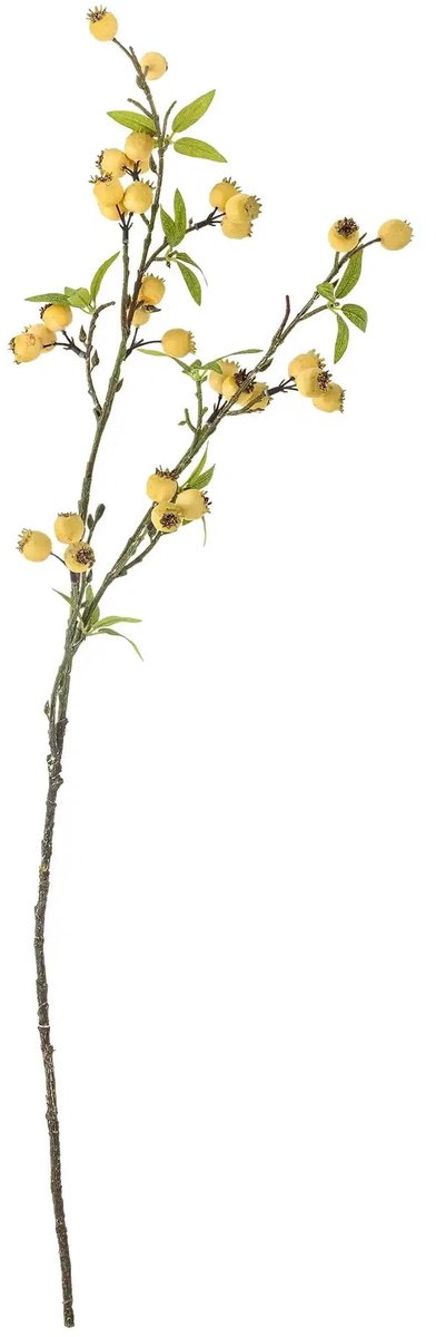 Hawthorn Branch, Yellow, Artificial Flowers — cadeau in Wonen & Interieur - foto 4