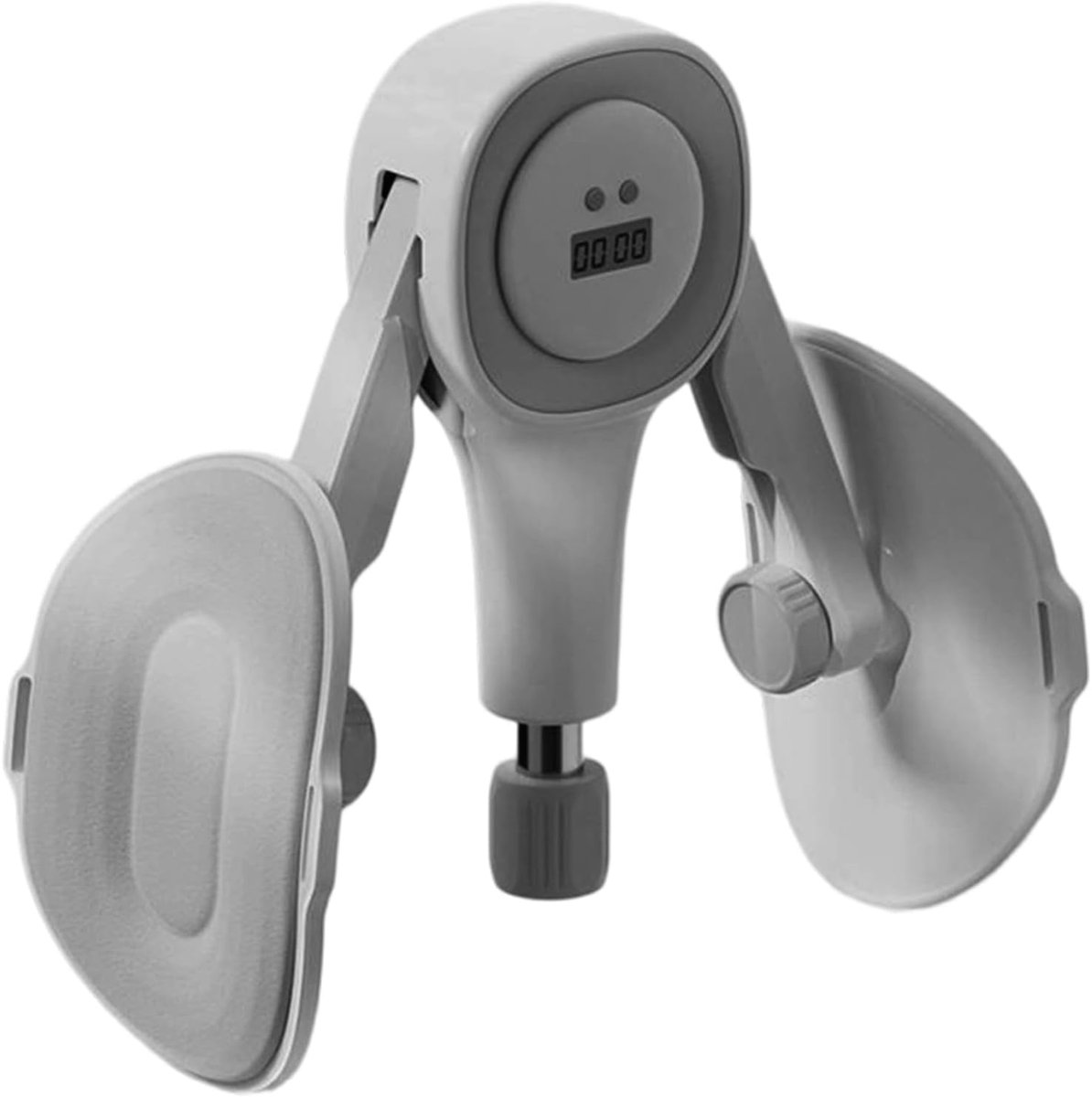 Bekkenbodem Trainer - Beentrainer Heup - Spierversterking Thuis - Met Digitale Teller - 24 cm - Grijs