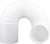 Tuyau d'évacuation flexible pour climatisation - Tuyau universel pour climatiseur mobile (13 cm de diamètre, 150 cm de long)