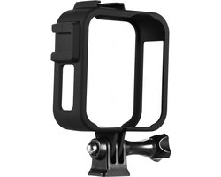 Beschermhoes Geschikt voor actiecamera's, cameraframe met dubbele flitsschoenbevestiging, geschikt Geschikt voor GoPro Max actiecamera's.