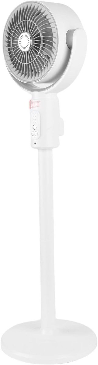 Staande Ventilator - Vloer Koeler - Slaapkamer Koeling - 180 Graden Draaibaar - 43x31x17 cm - Wit