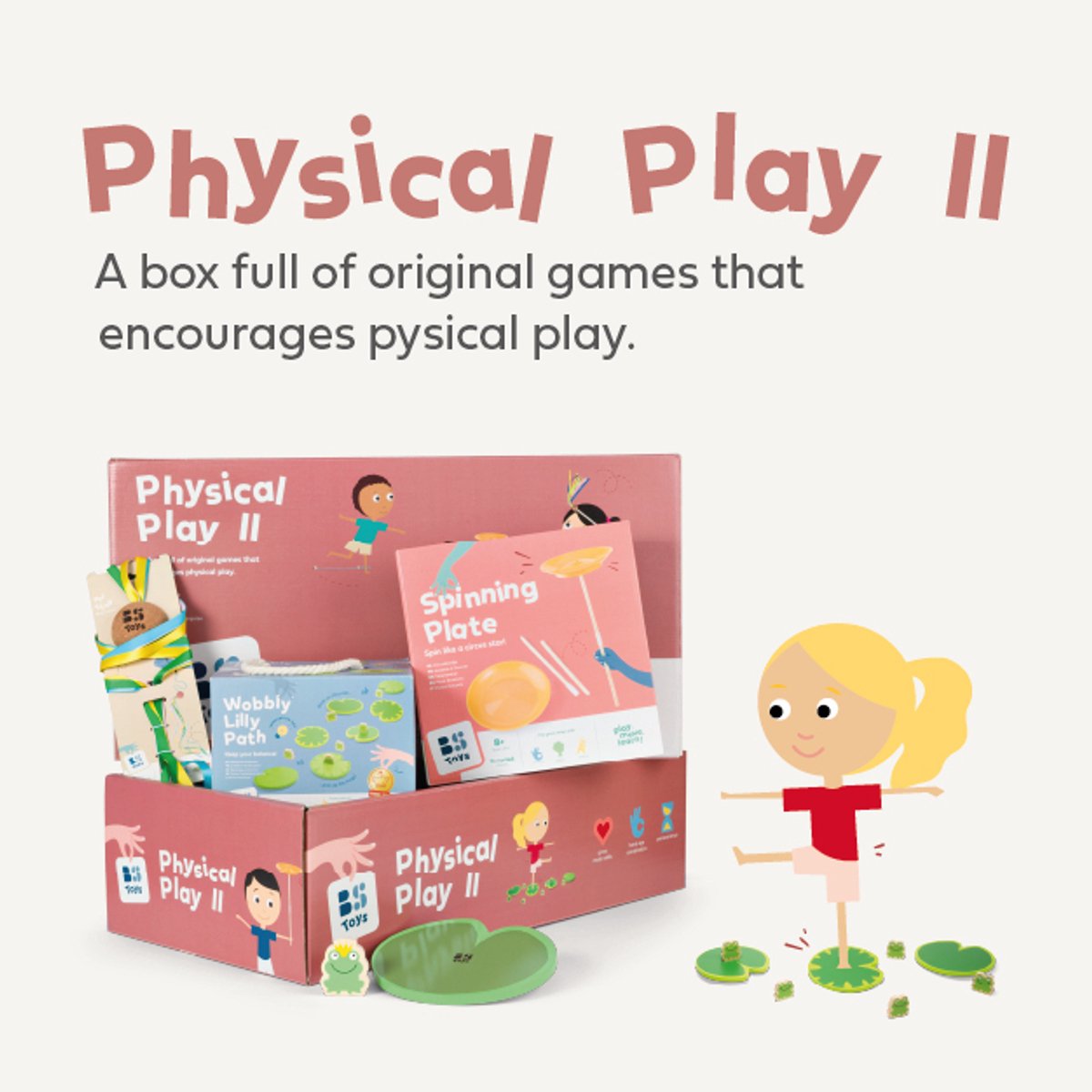 BS Toys Buitenspel Bundle – 4 bij elkaar Strategisch Spel + Grote Toren Balanceer Spel – Houten Gezelschapsspel vanaf 6 jaar ( GA279 & GA277 ) — cadeau in Spellen & Speelgoed - foto 2