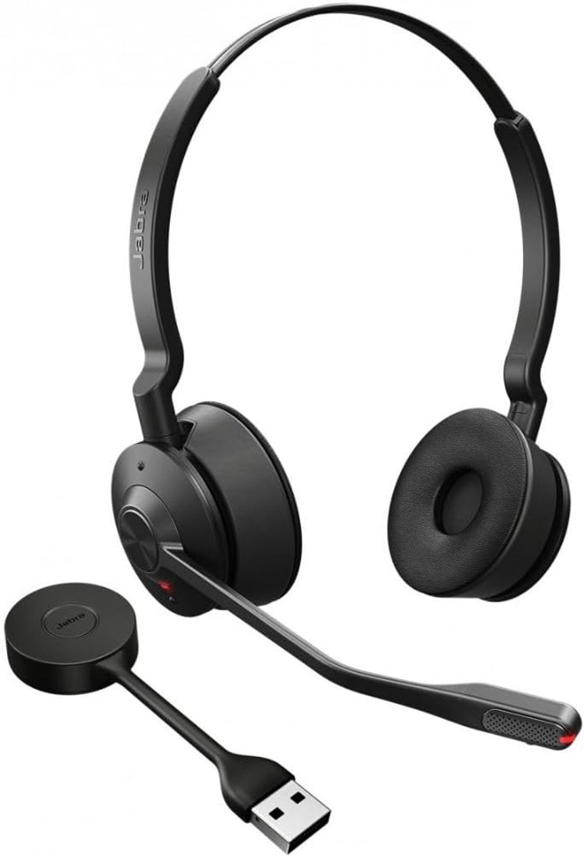Draadloze Headset - Stereo Headset - Zakelijk Gebruik - Superlicht DECT - 17.25 x 10.4 cm