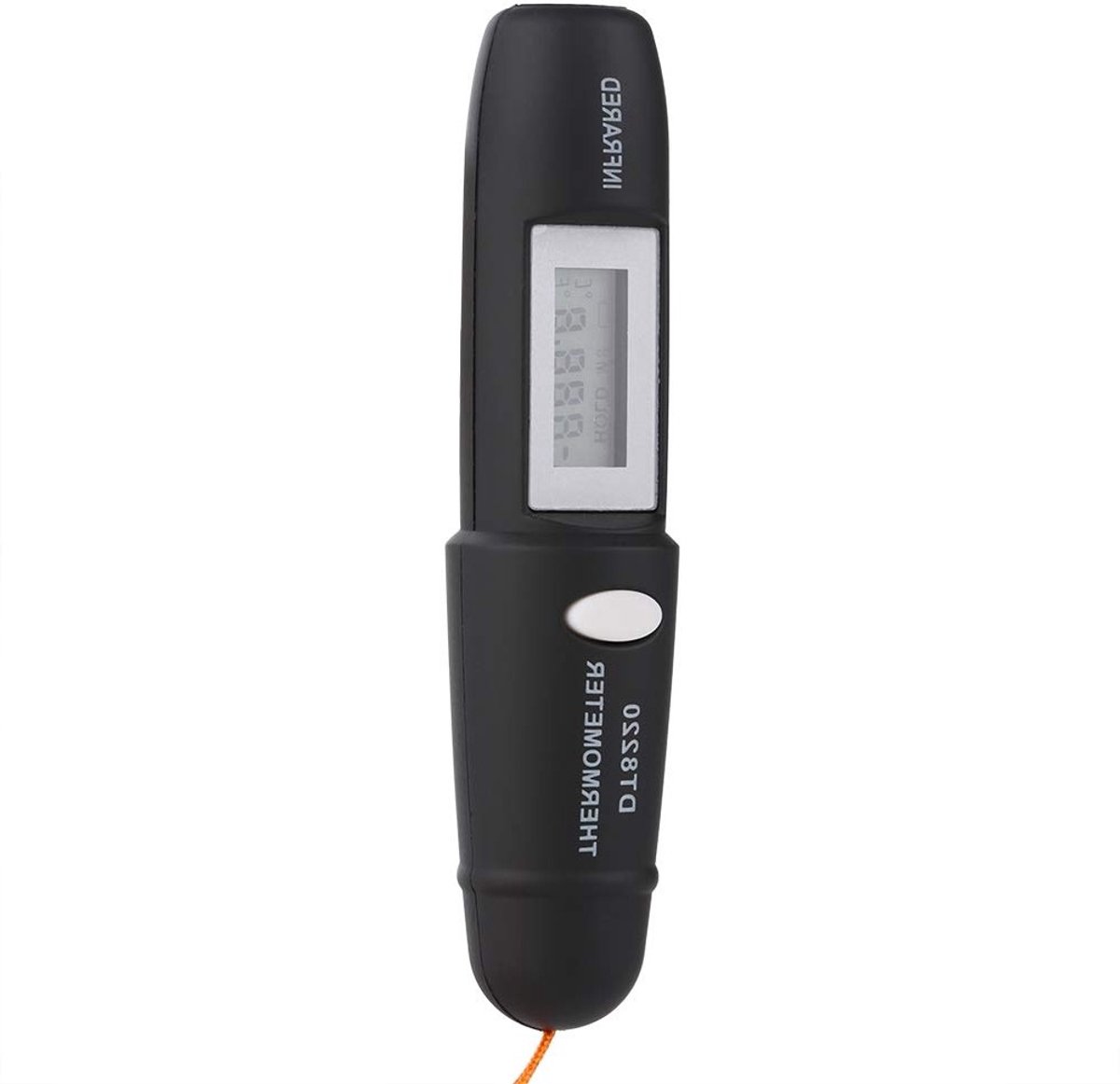 Infraroodthermometer -50℃~220℃(-58℉~428℉), Non-contact laserthermometer met LCD-kleurendisplay, Voedselthermometer voor koken, BBQ, vriezer
