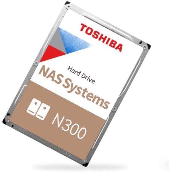 Toshiba N300 interne harde schijf 4 TB 7200 RPM 512 MB 3.5" SATA III — afbeelding 2