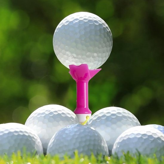 EGoods - In hoogte verstelbaar golf tee voor buitentraining - 83 mm lang - stabiliseert golfballen - vermindert wrijving — afbeelding 5