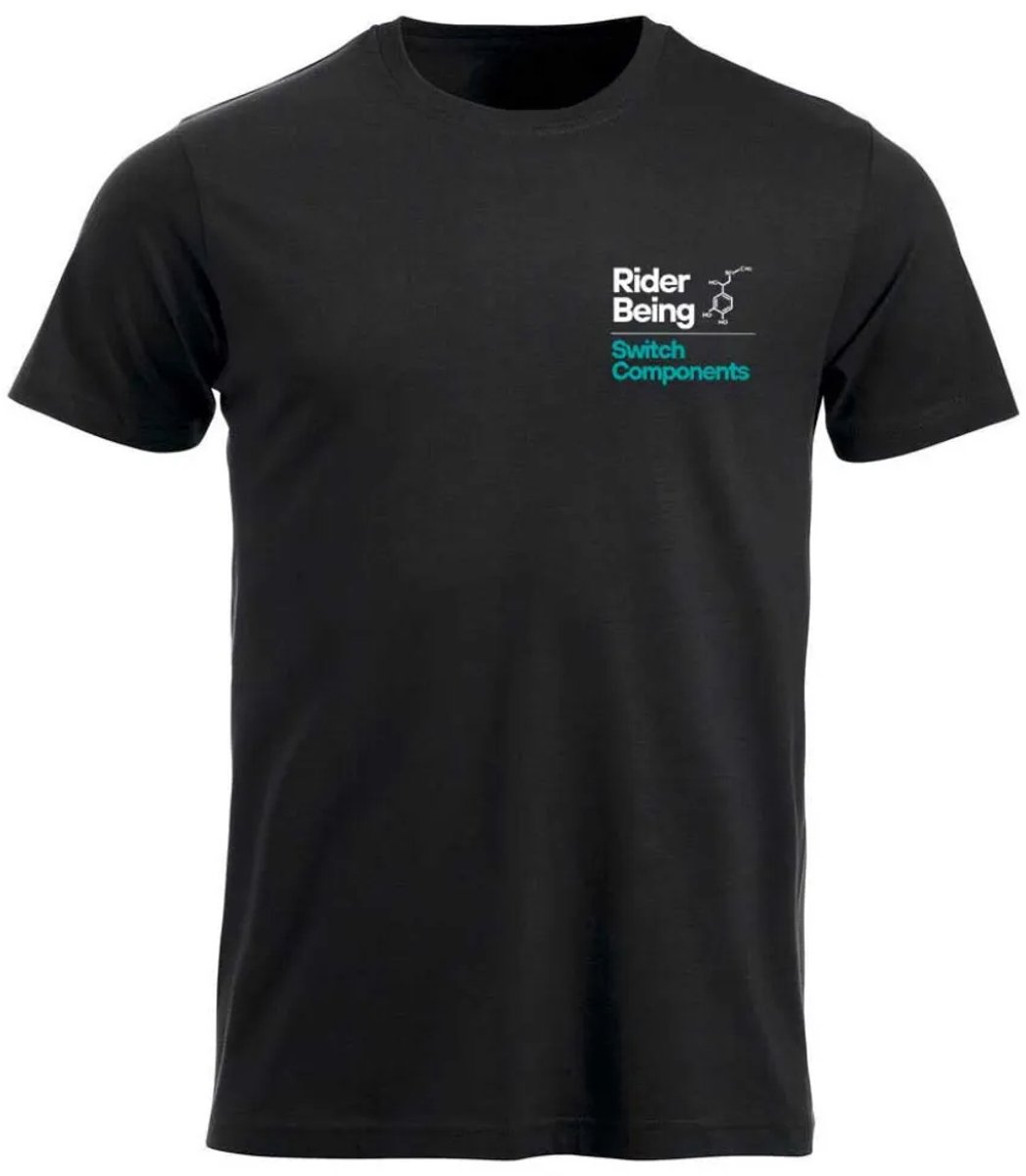 Switch Rider Being T-shirt Met Korte Mouwen Man Zwart