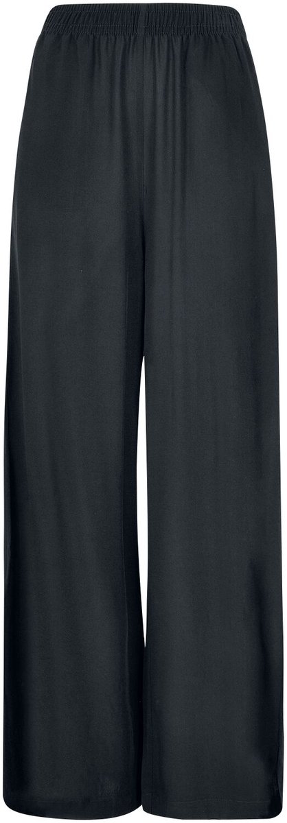 Urban Classics Wide-leg Viscose Trousers Dames Stoffen broek – 3XL Zwart