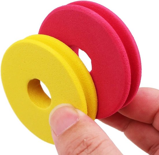 8 Stuks Vissers Schuim Spoelen voor Visserslijn, Ideaal voor Opslag van Vissersaccessoires en Lijnen in Plastic Doos van Merkloos — afbeelding 4