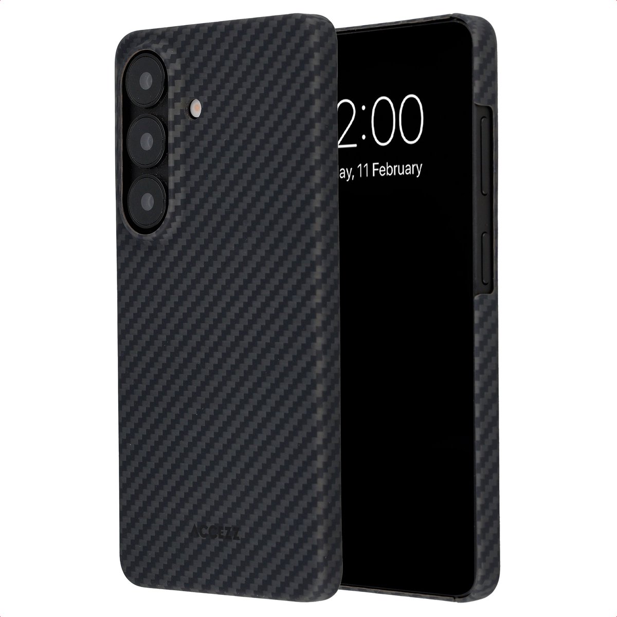 Accezz Hoesje - Geschikt voor Samsung Galaxy S26 - backcover - Zwart
